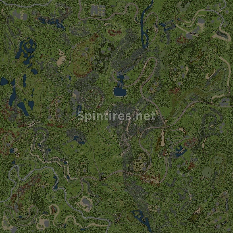 Карта After a hard path 6 end для Spintires v03.03.16