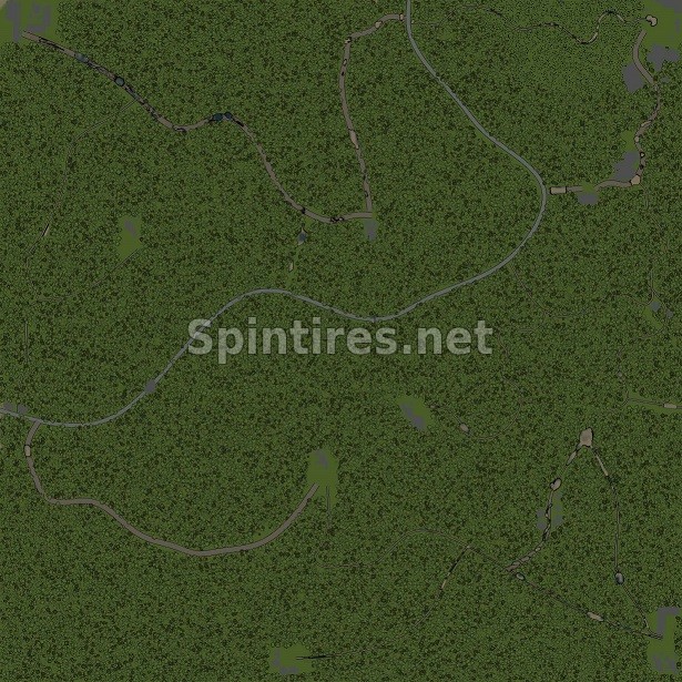 Карта Трегирское лесничество для Spintires v03.03.16
