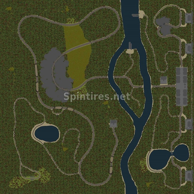 Карта «Ёлки» версия 2.2 для Spintires v03.03.16
