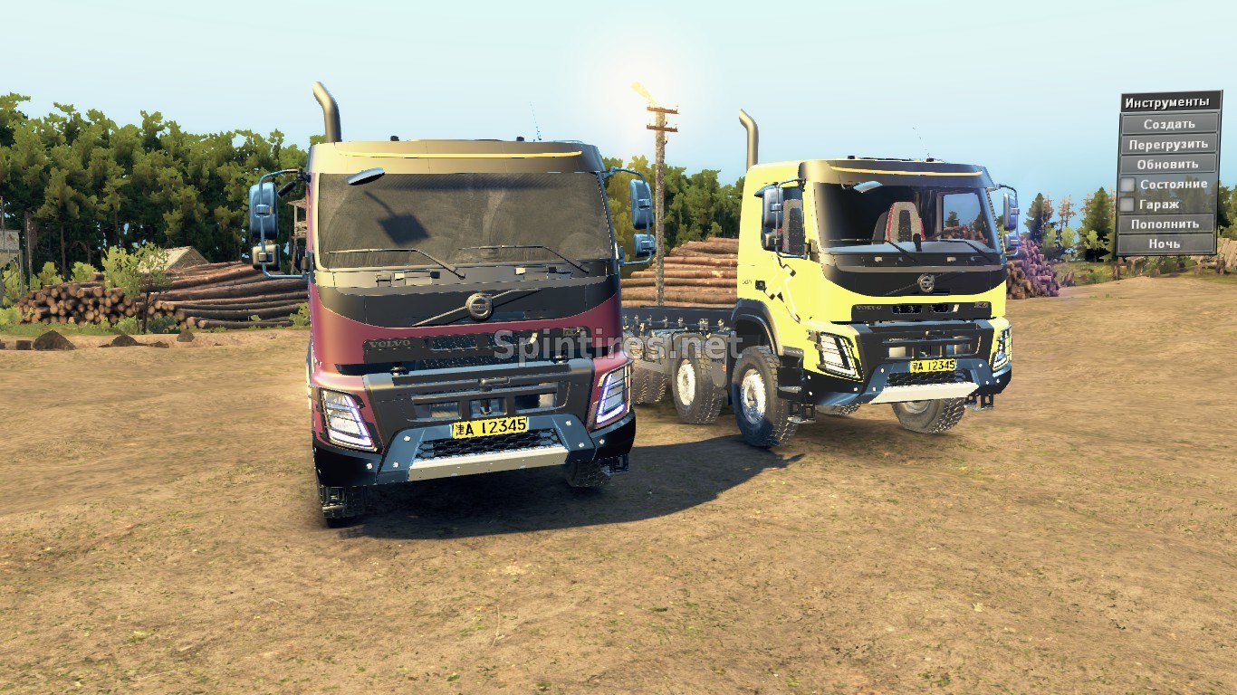 Volvo FMX 2014 Обновление 28.04.17 для Spintires v03.03.16