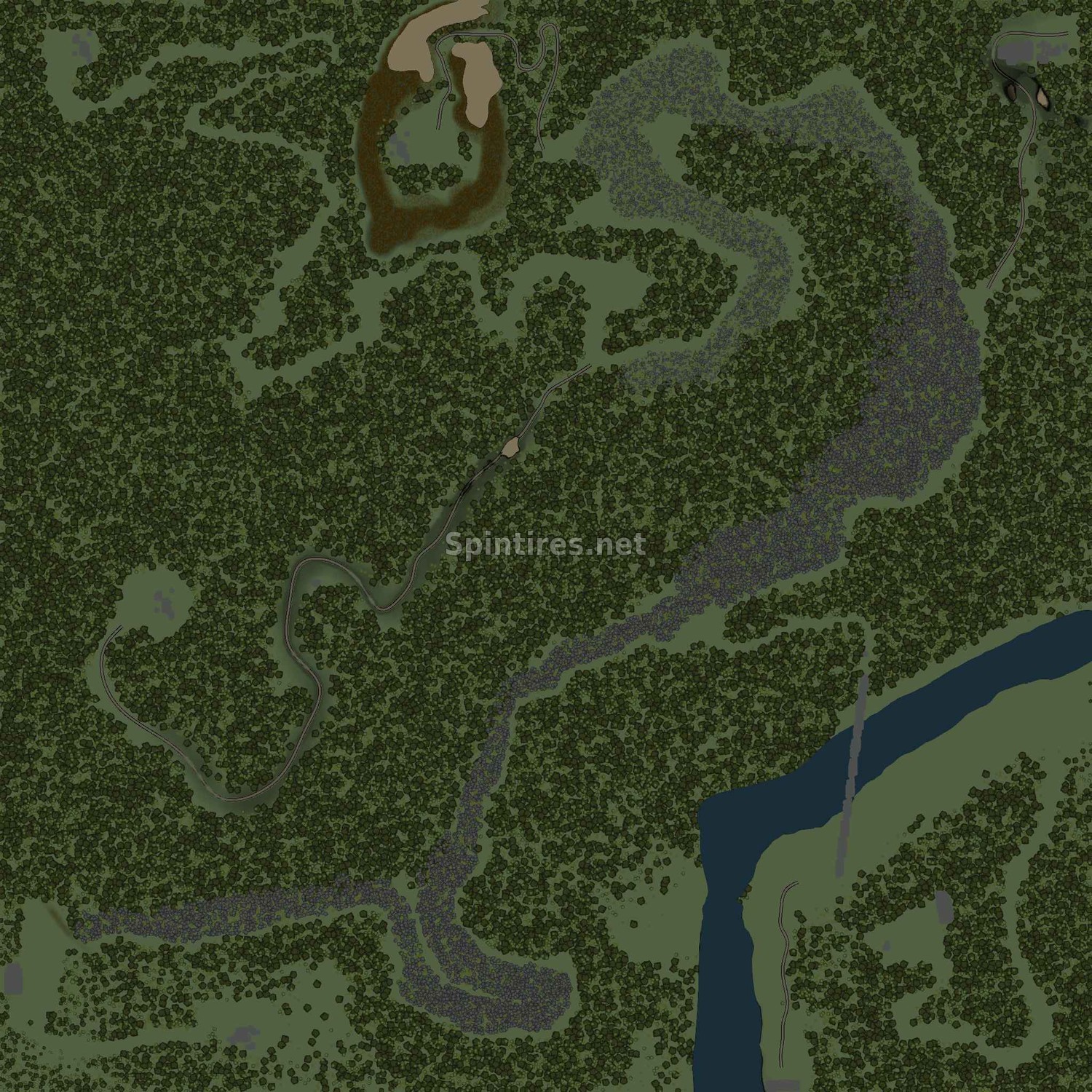 Карта Дорога смерти для Spintires v03.03.16