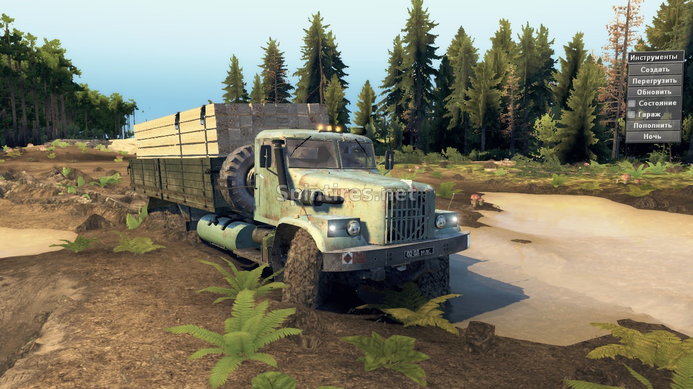 Краз-257 V1 Обновление 09.05.17 для Spintires v03.03.16