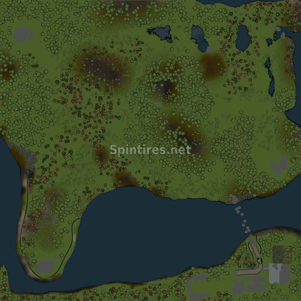 Карта У Кузьмича для Spintires v03.03.16