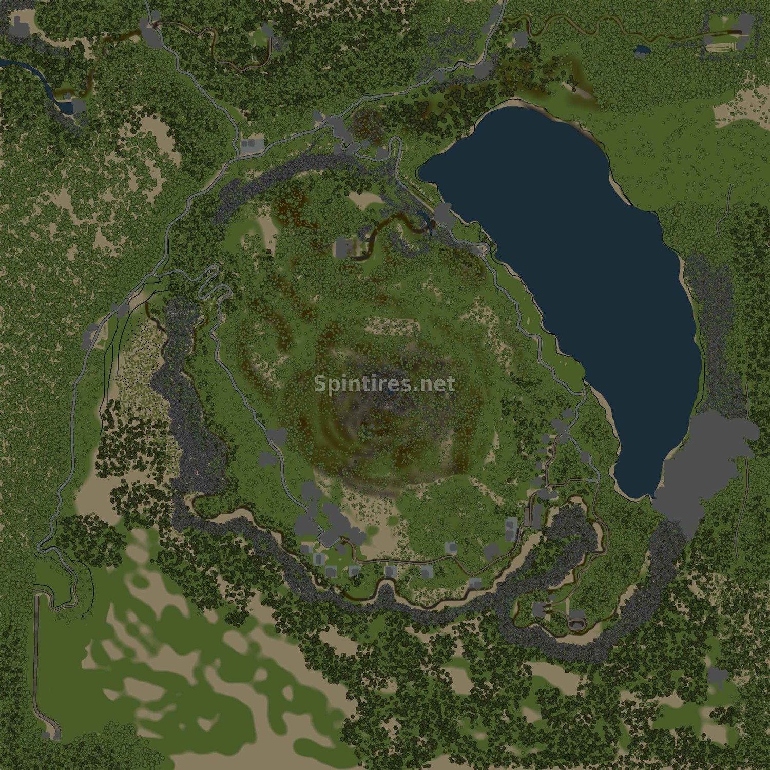 Карта Kintamani для Spintires v03.03.16