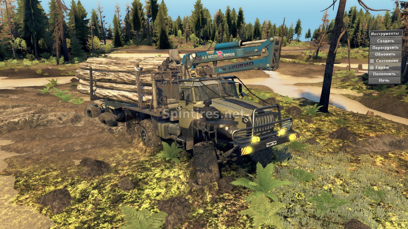 Урал-4320-10 Phantom Обновление 14.05.17 для Spintires v03.03.16