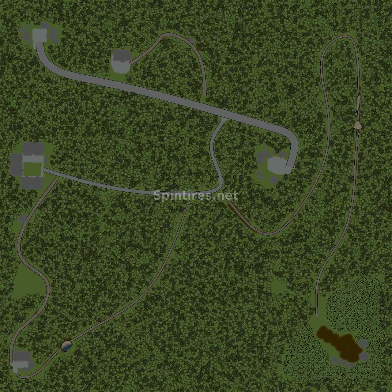 Карта Гадюкино для Spintires 03.03.16