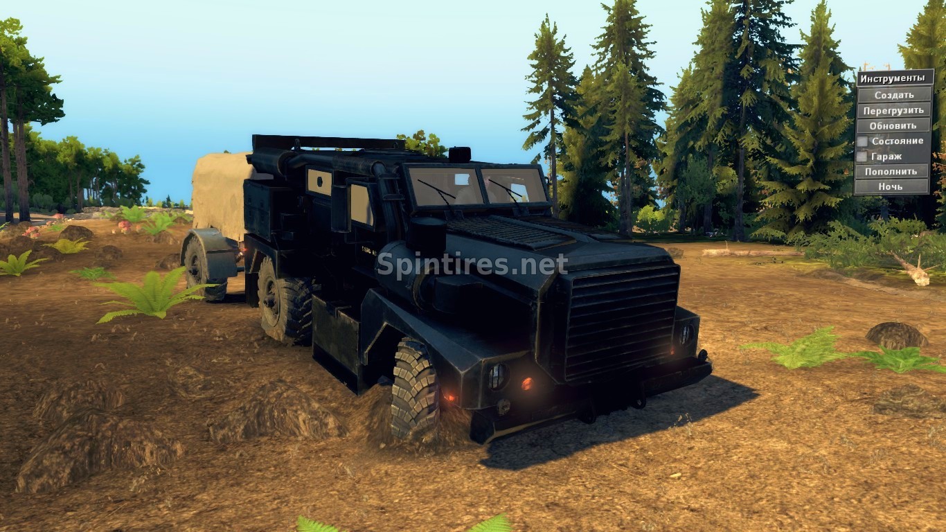MRAP Cougar 4x4 для Spintires v03.03.16