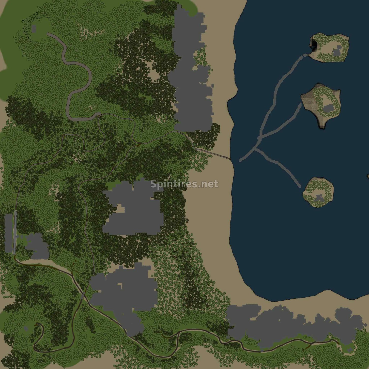 Карта «Ngambang» для Spintires 03.03.16