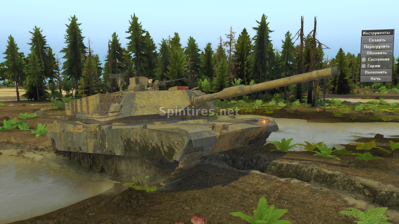 M1 Abrams для Spintires v03.03.16