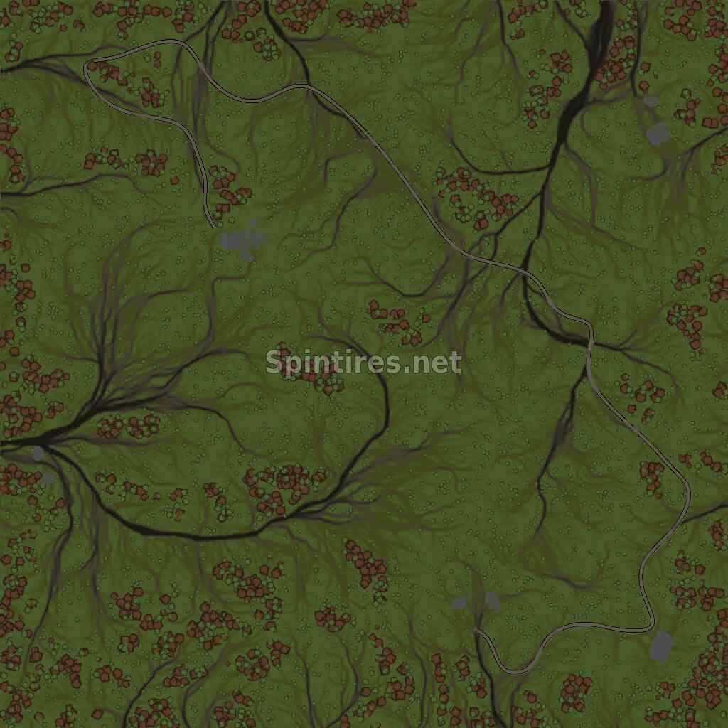Карта «Потоки» версия 1.0 для Spintires 03.03.16