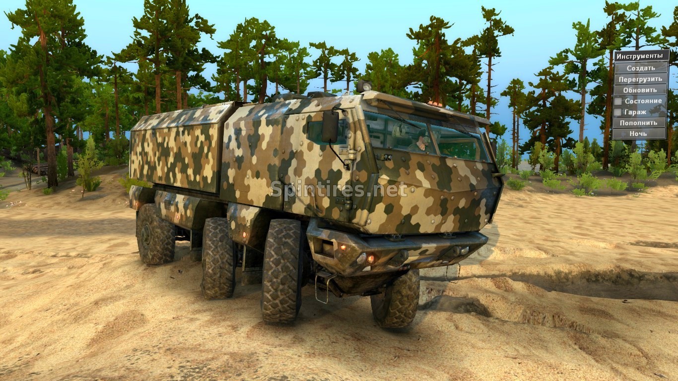 КамАЗ-63968 Тайфун для Spintires v03.03.16