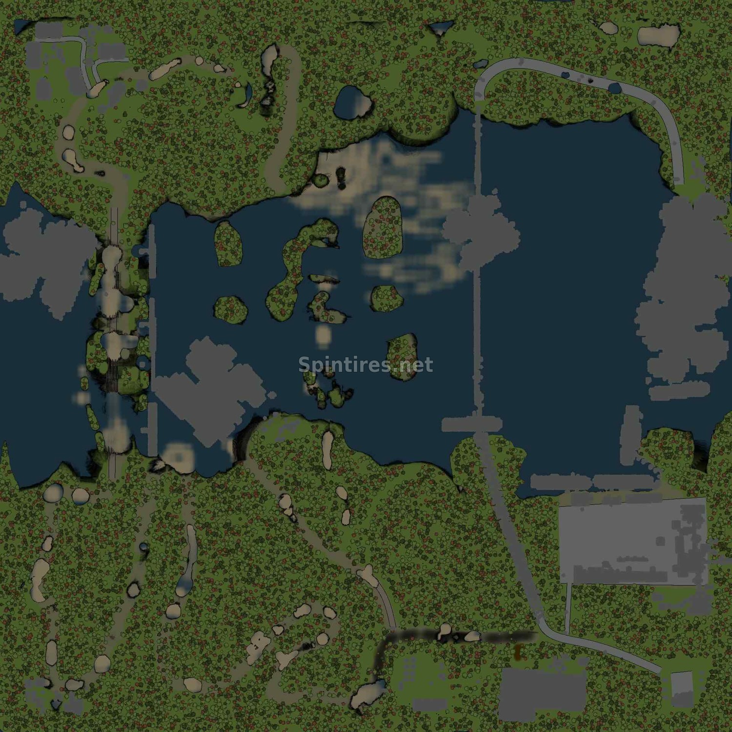 Карта «Порт» для Spintires 03.03.16
