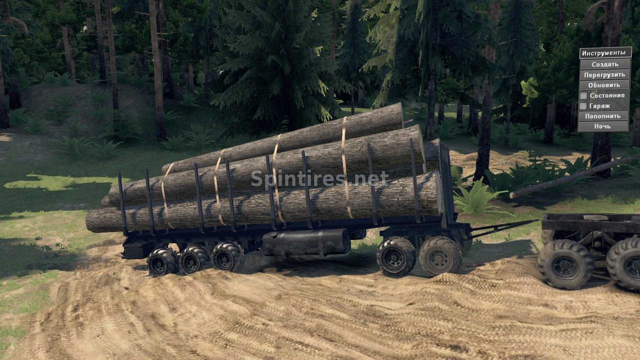 Прицеп 5X Les 8 для Spintires v03.03.16