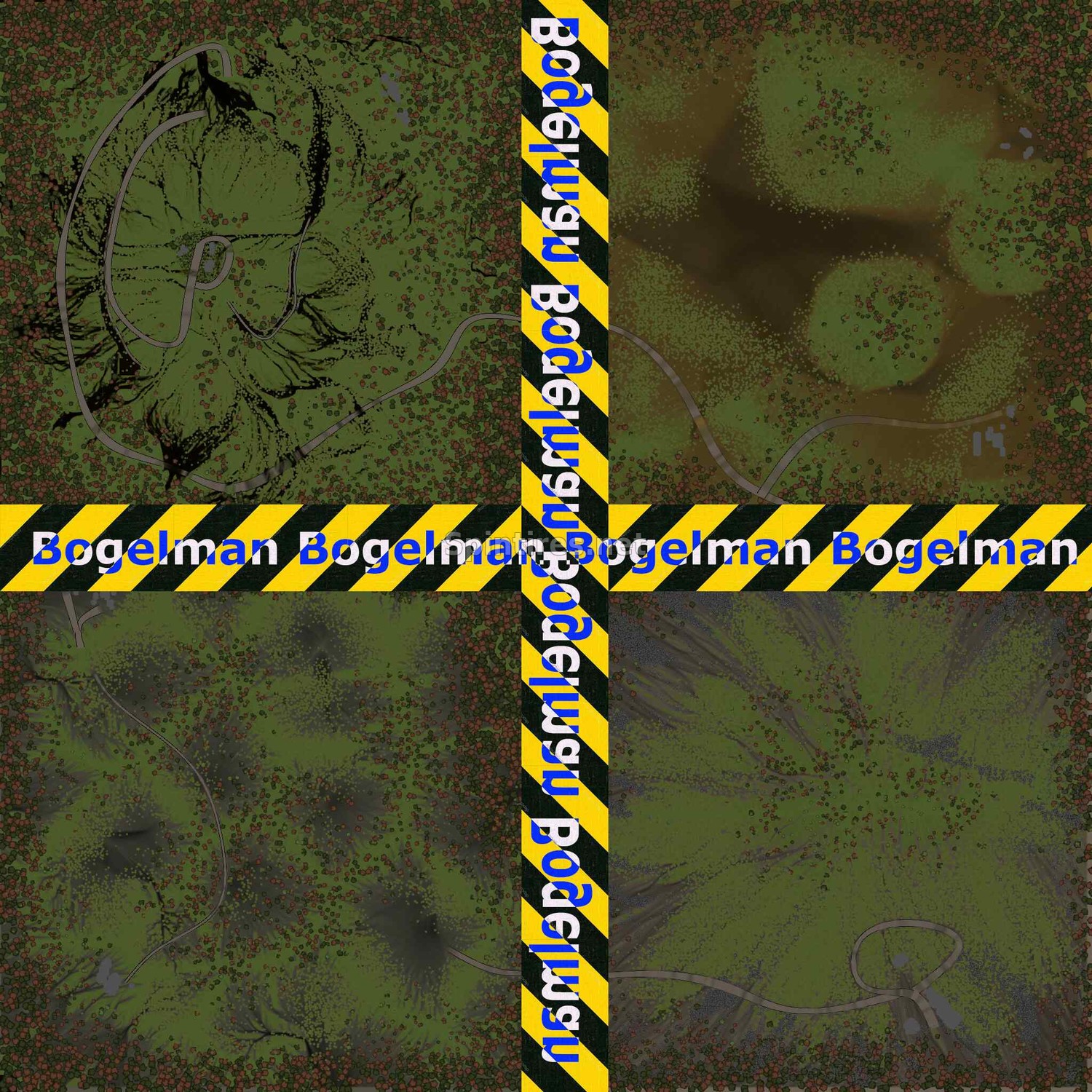 Карта «4 locations» для Spintires 03.03.16