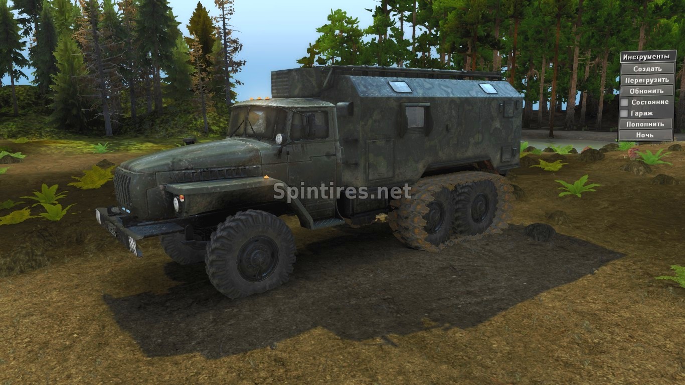 Урал Болотоход версия Alpha 1 для Spintires v03.03.16