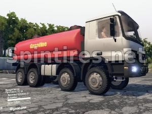 .Мод Mercedes-Benz Actros 8x8 версия 1.1 ОБНОВЛЕНИЕ! для Spintires 03.03.16