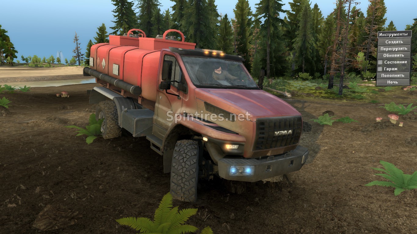 Урал Next SV diesel версия 2 для Spintires v03.03.16