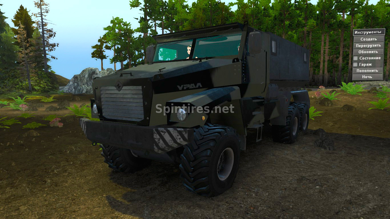 Урал-63095 Тайфун версия 2 для Spintires v03.03.16