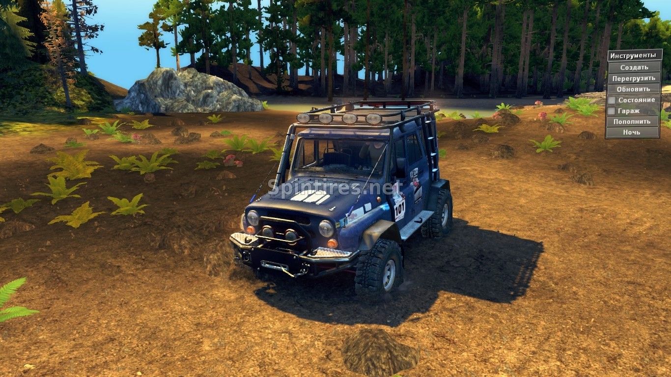 УАЗ «TrophyStorm» для Spintires v03.03.16