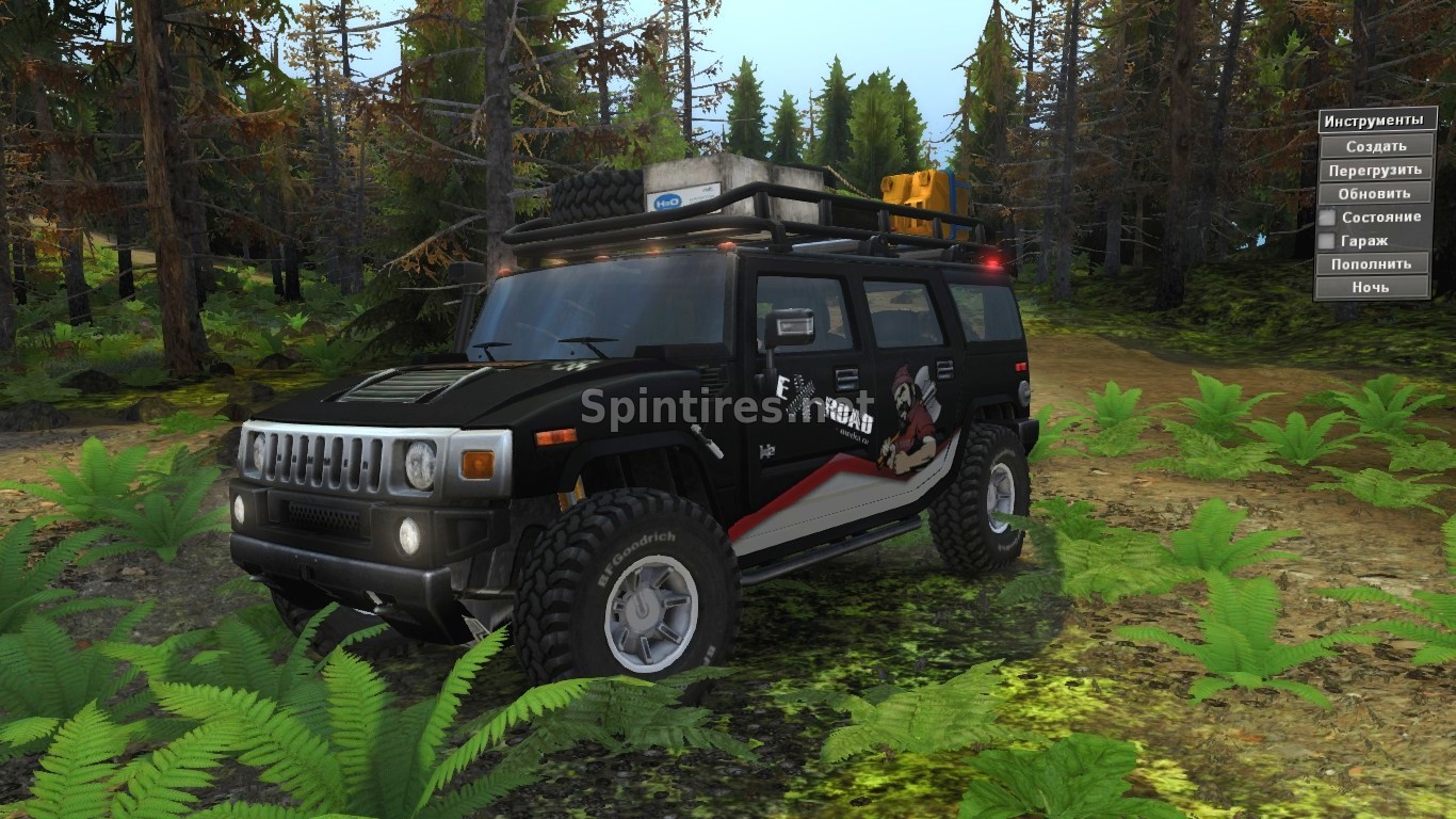 Hummer H1 и H2 «TrophyStorm» для Spintires v03.03.16