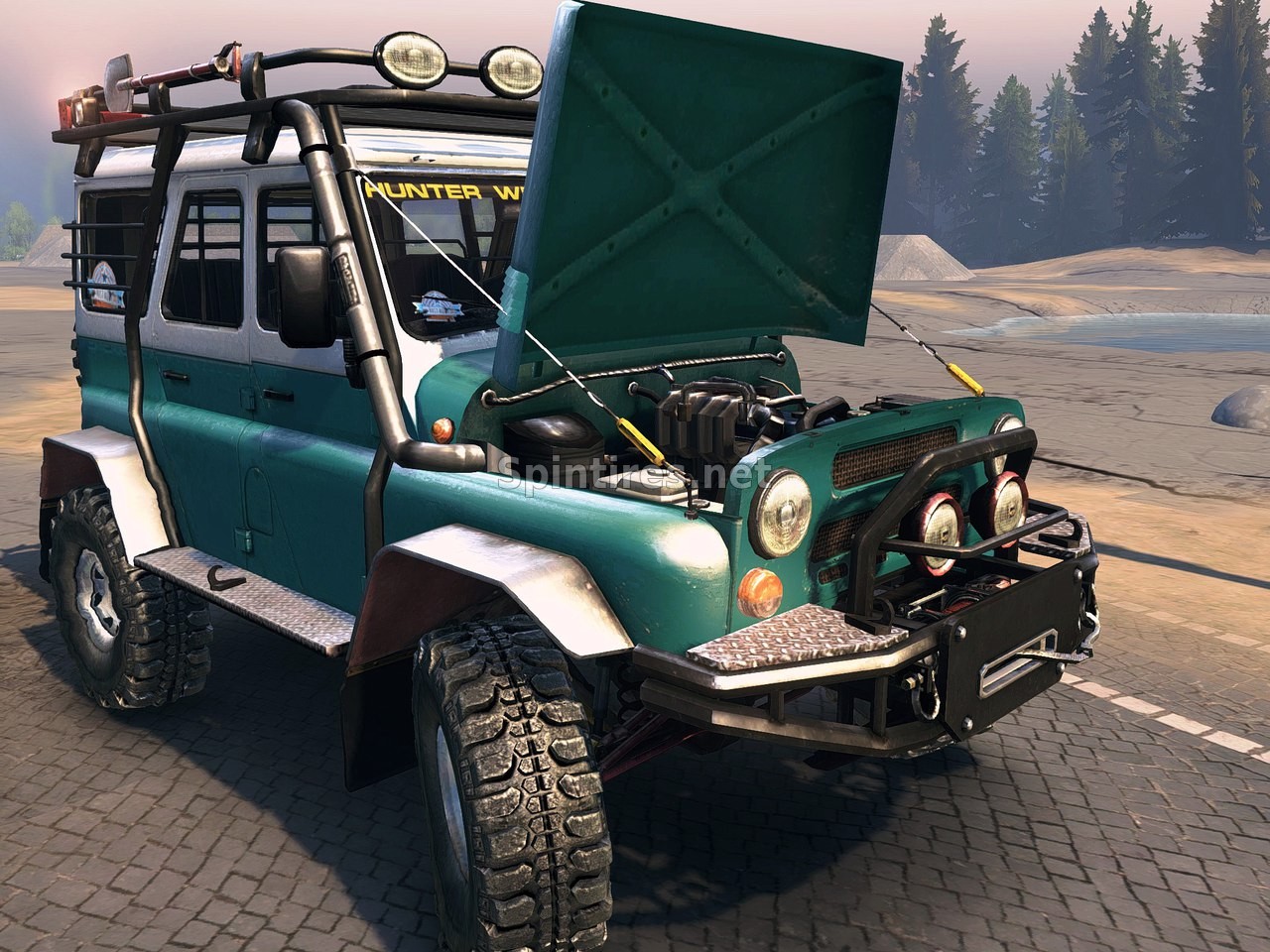 Уаз-31514 Обновление 03.06.17 для Spintires v03.03.16
