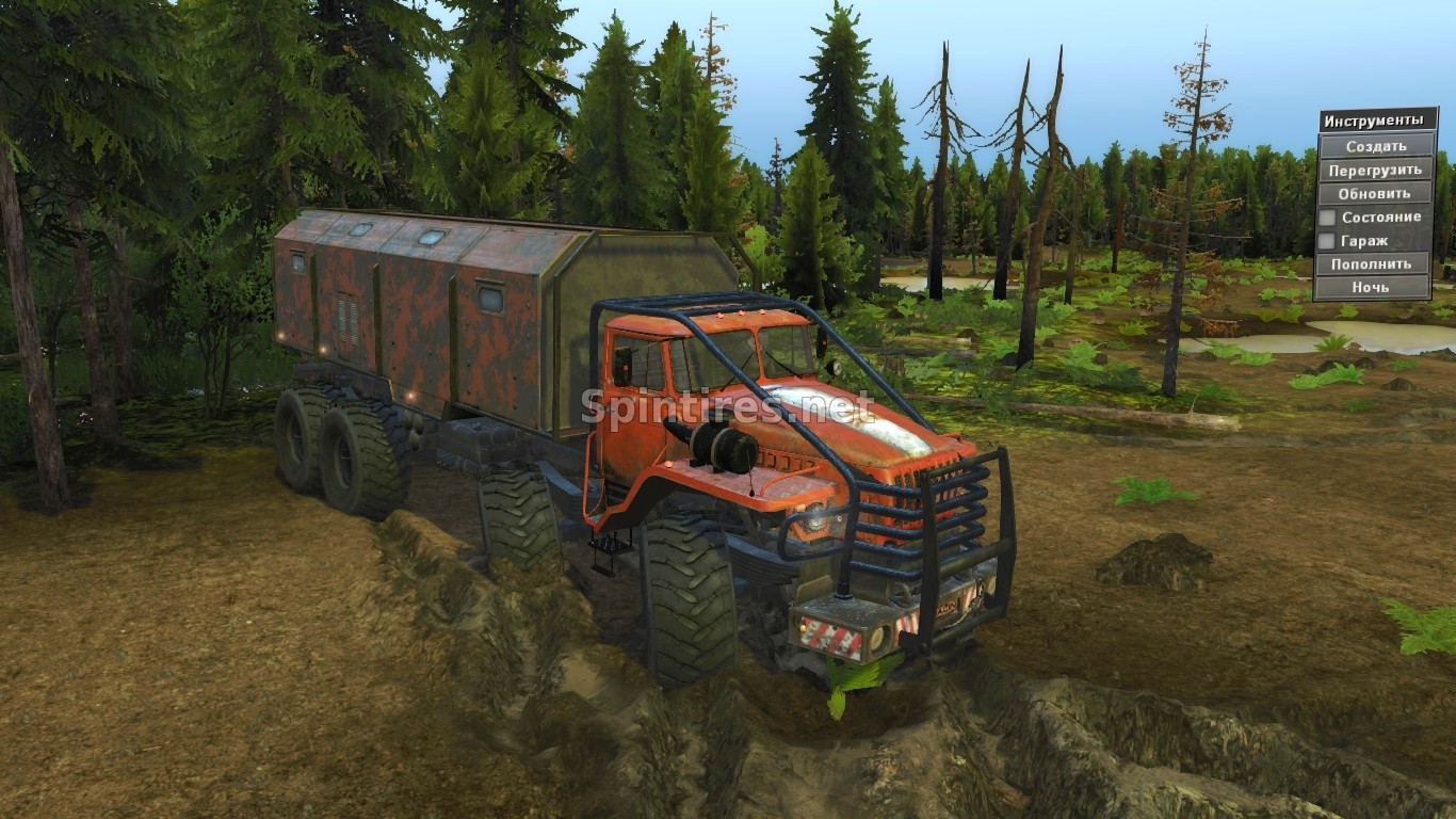 Урал Полярник 4 оси для Spintires v03.03.16