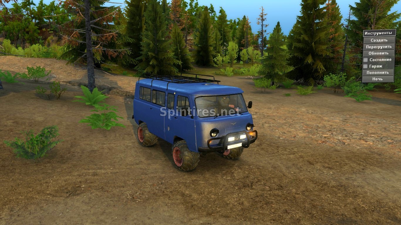Уаз-2206 Обновление 02.06.17 для Spintires v03.03.16