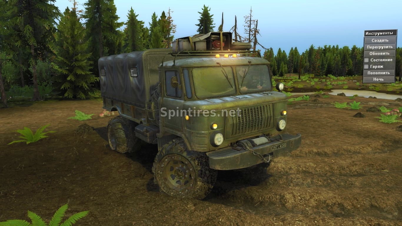 Газ-66 Дефолт+ для Spintires v03.03.16