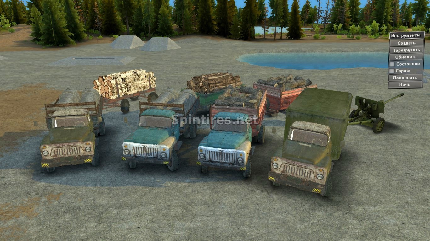 Пак Газонов для Spintires v03.03.16