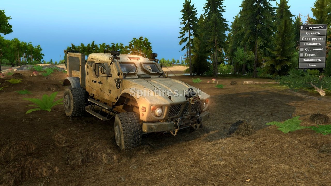Oshkosh M-ATV Обновление 09.06.17 для Spintires v03.03.16