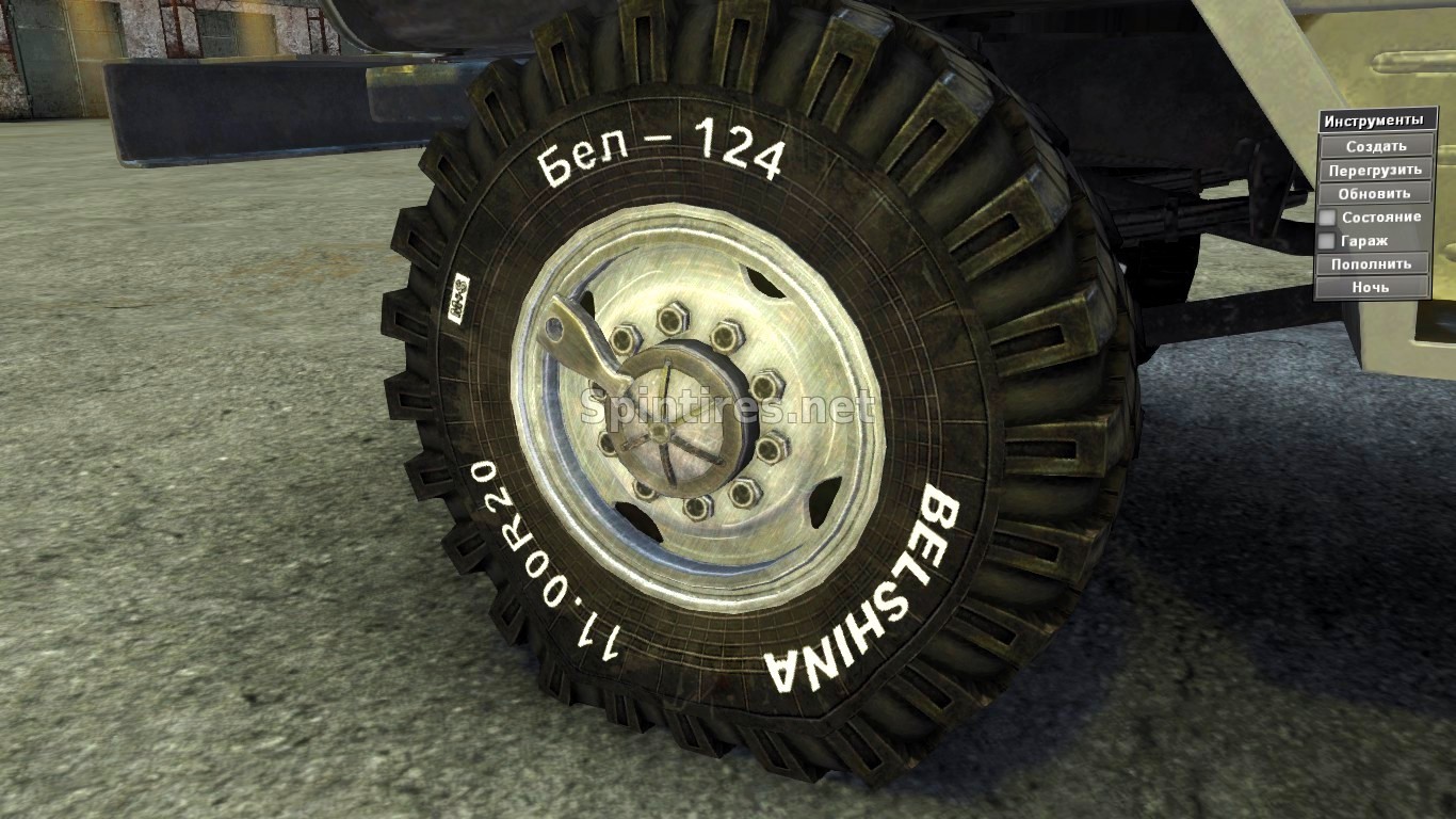Текстуры колес для дефолтных авто для Spintires v03.03.16