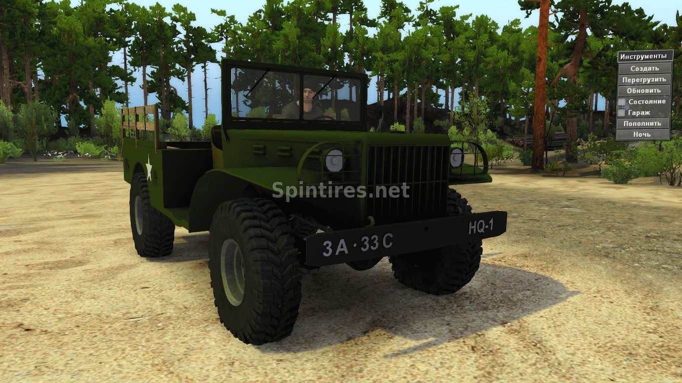 Dodge WC51 1942 для Spintires v03.03.16