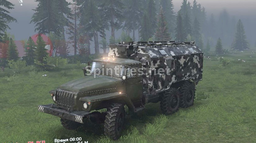 Доработка дефолтного кунга для Spintires v03.03.16