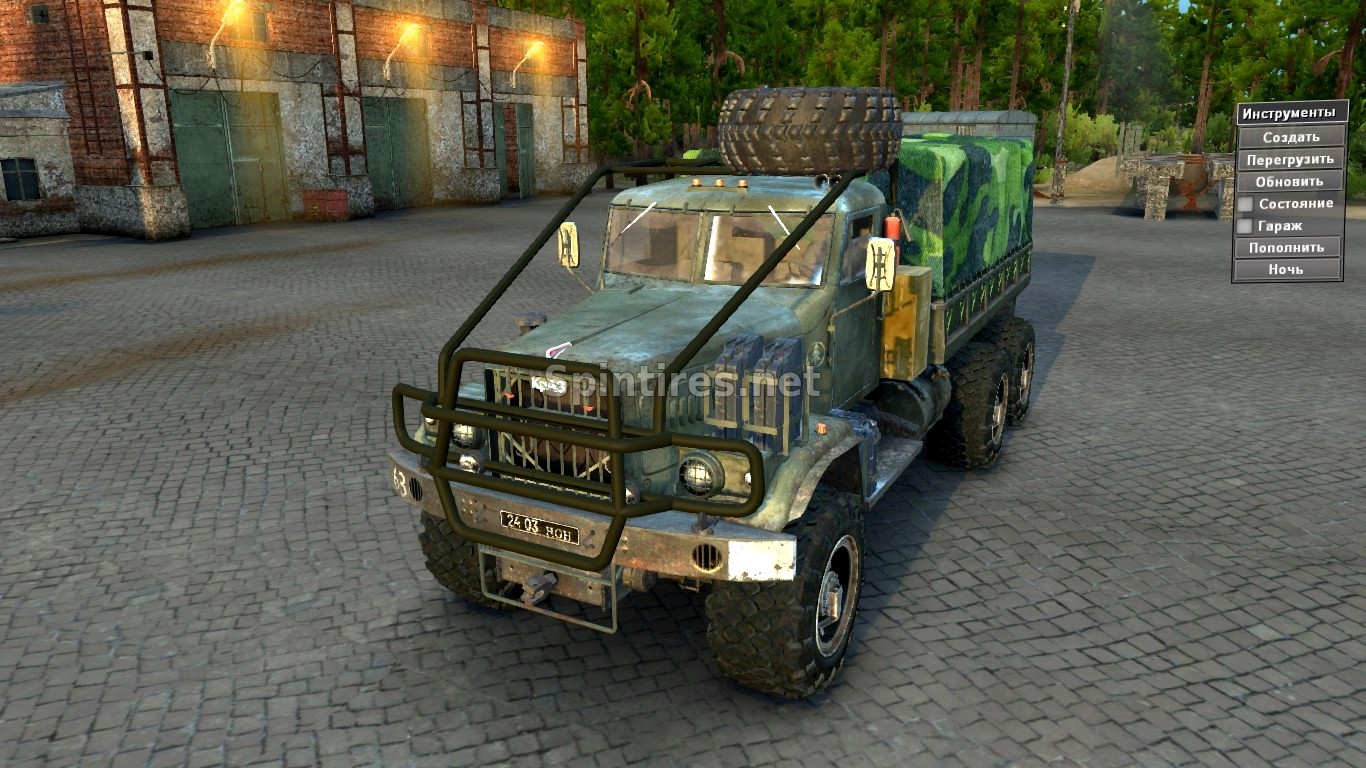 Краз-255 версия 6 для Spintires v03.03.16