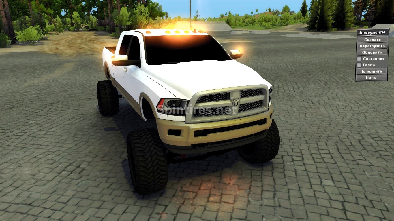 Dodge Ram Laramie Longhorn 2017 для Spintires v03.03.16