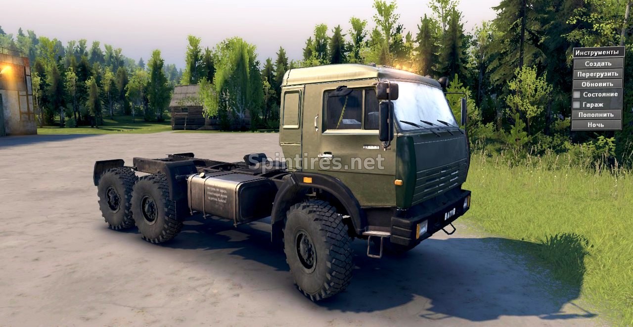 Камаз 44108 "Батыр" Обновление 03.07.17 для Spintires v03.03.16