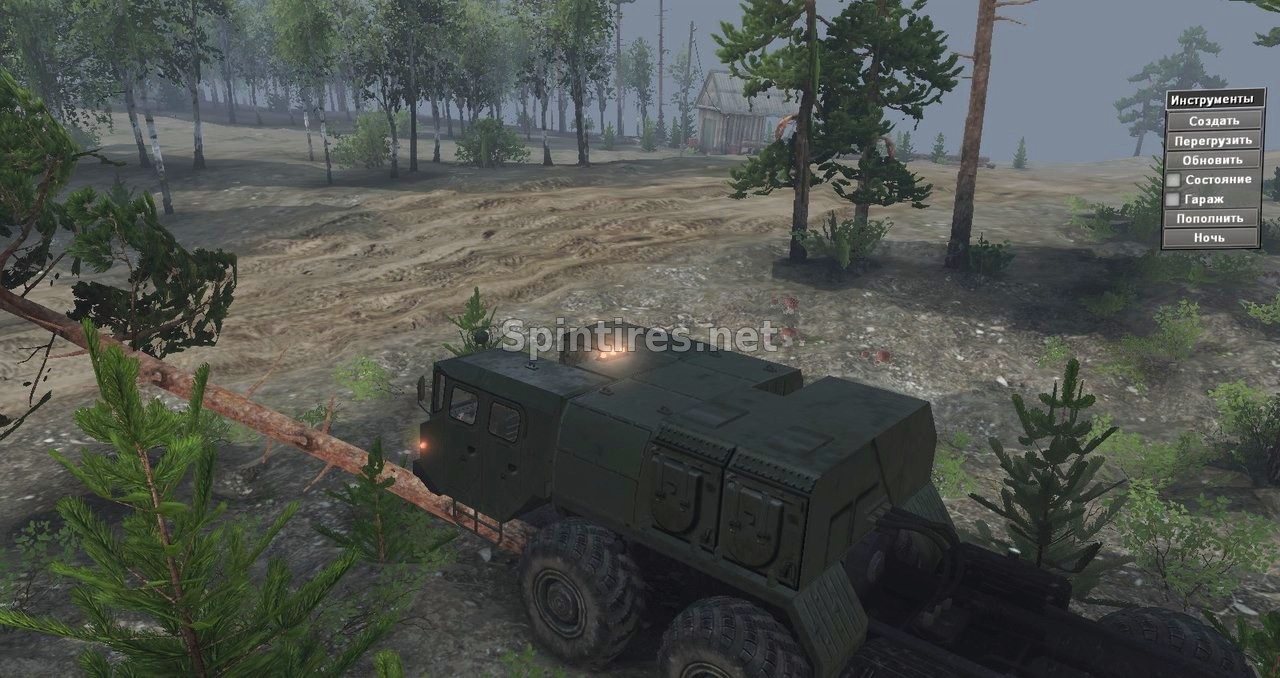 Измененная физика деревьев для Spintires v03.03.16