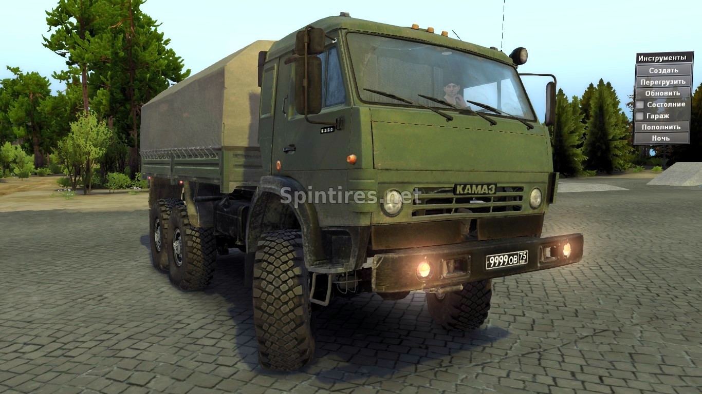 Пак Камаз-4350/5350/53501/53504/63501 версия 4 для Spintires v03.03.16