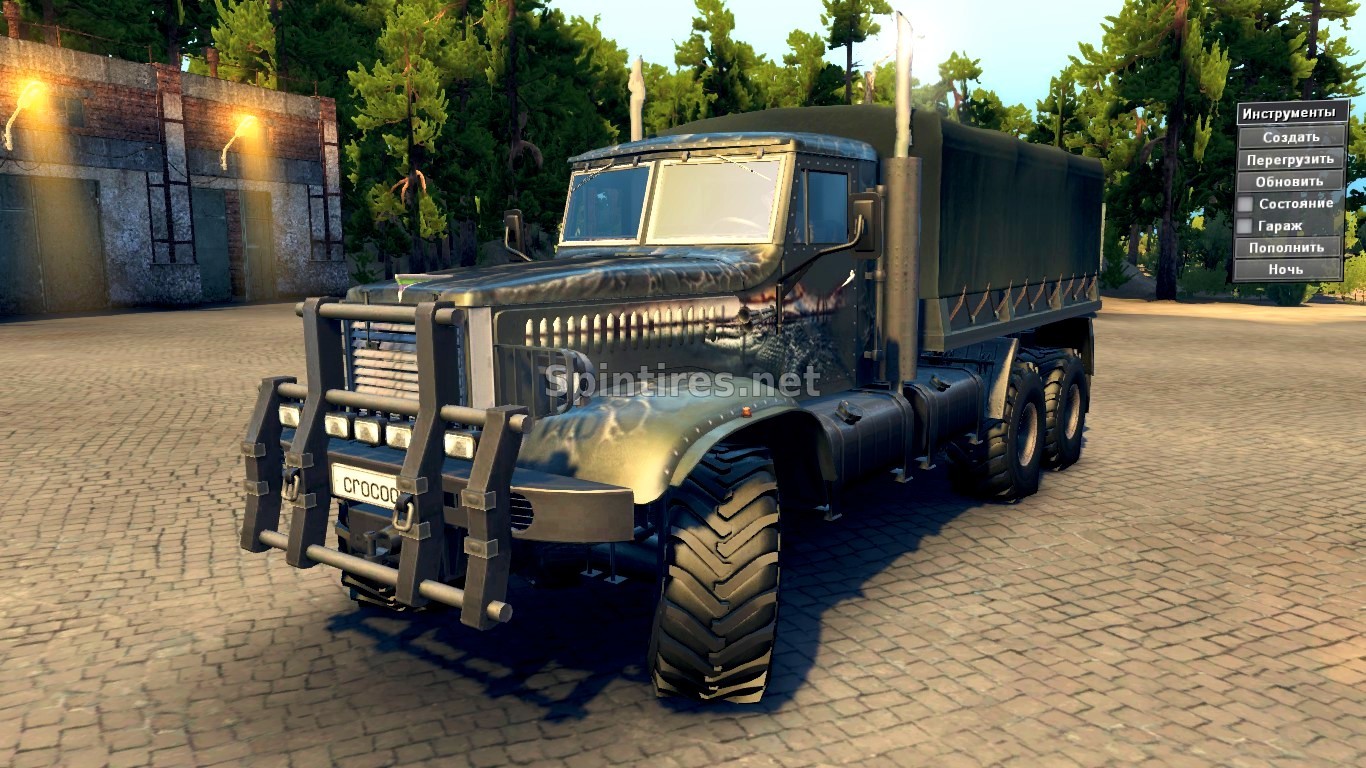 Краз-255 «Crocodile» для Spintires v03.03.16