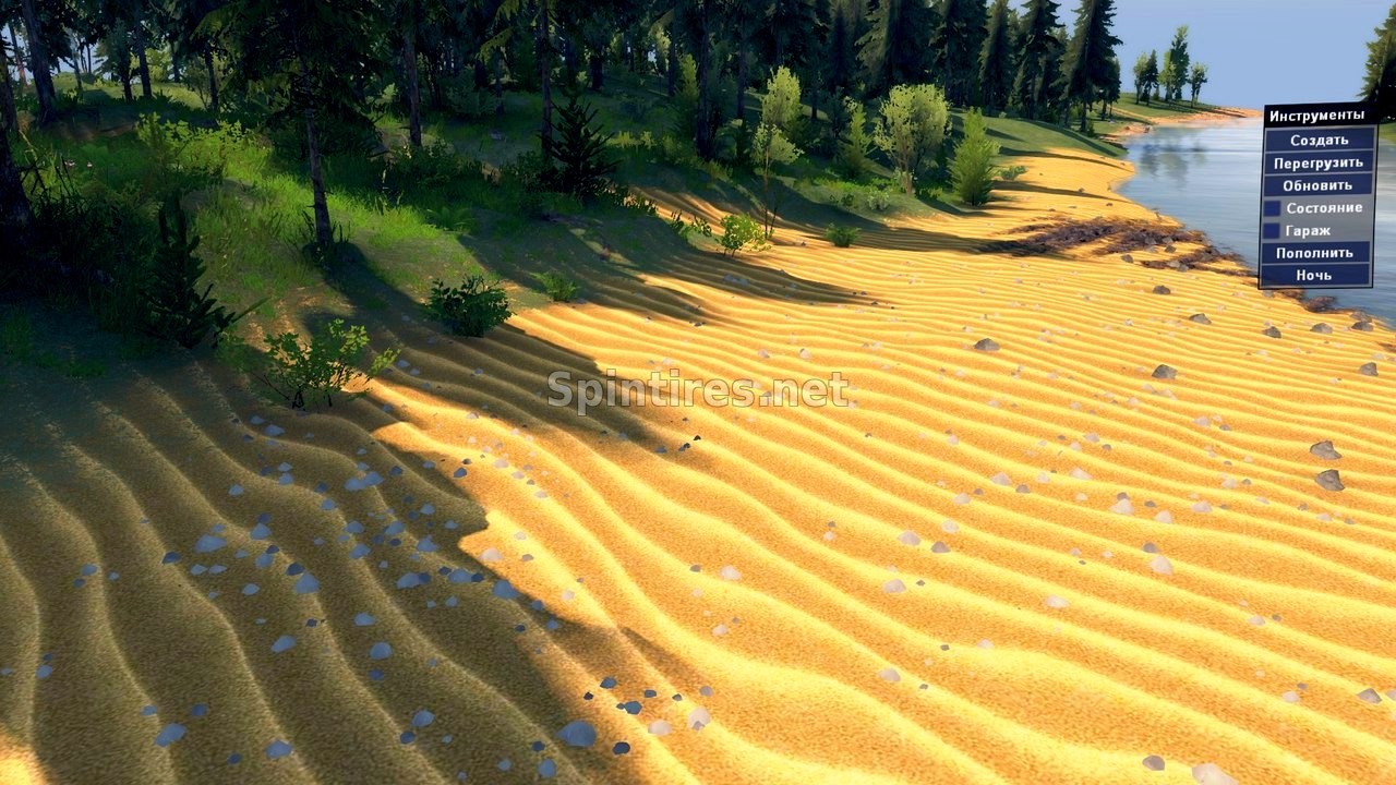 Новая текстура песка для Spintires v03.03.16
