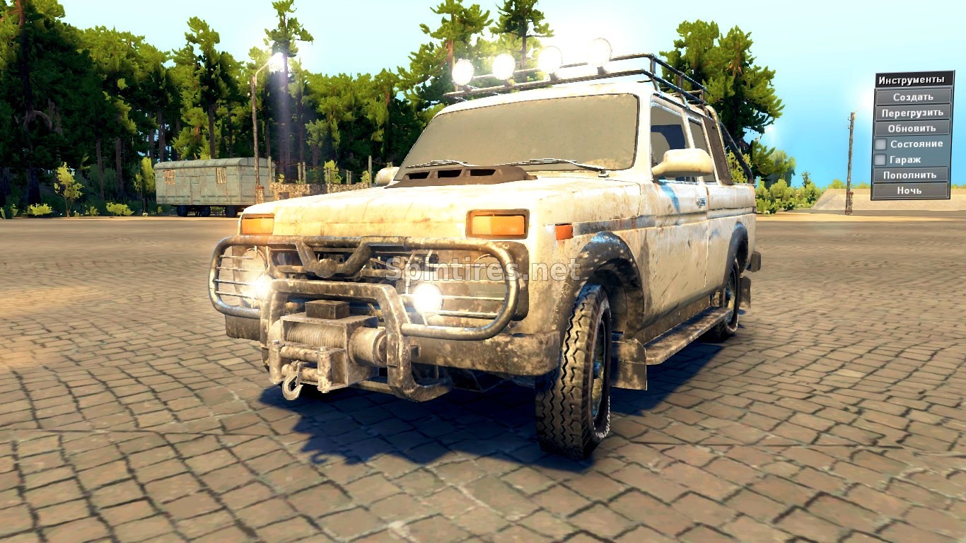 ВАЗ-2329 LADA 4x4 Pickup для Spintires v03.03.16