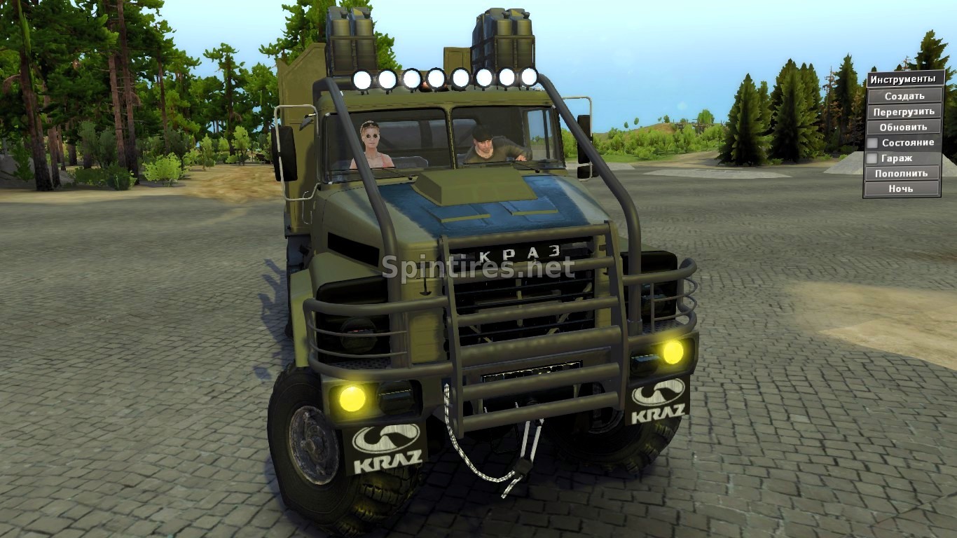 Краз-260 «Phantom» для Spintires v03.03.16