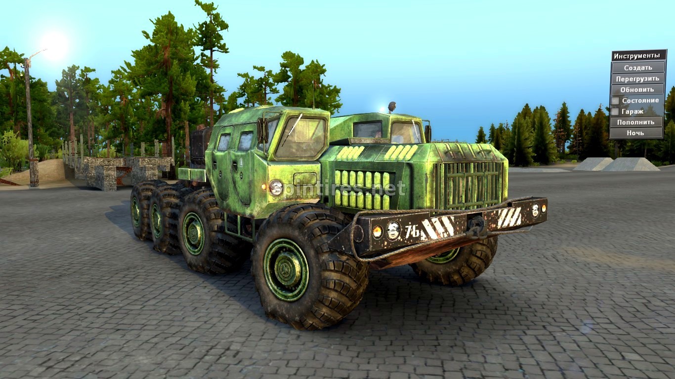 Маз-7310Б (выдуманный) Обновление 28.07.17 для Spintires v03.03.16