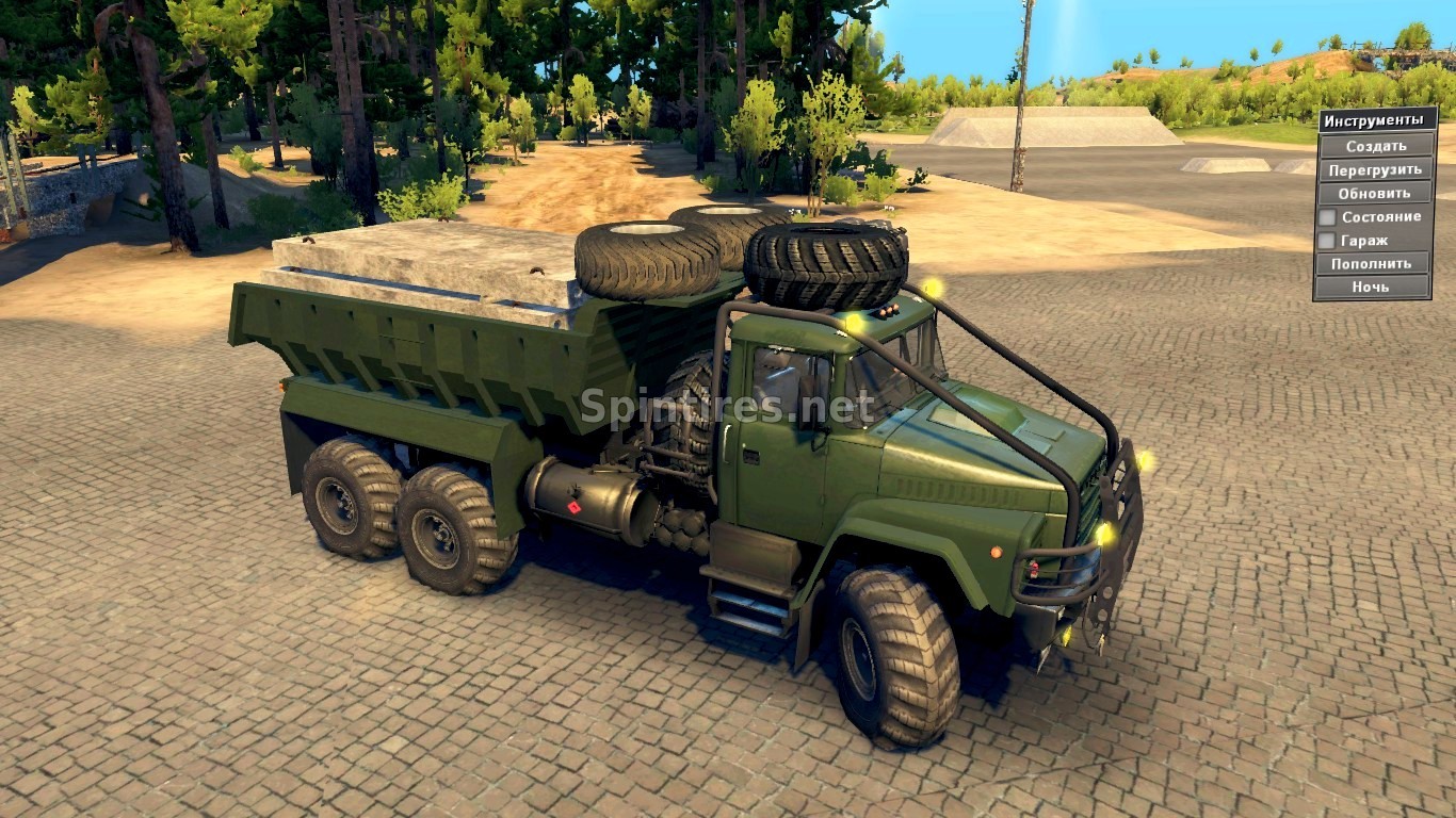 Краз-260 «ARMATA» для Spintires v03.03.16