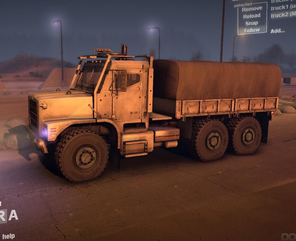 Мод MTVR для Spin Tires 2013 DEV DEMO для Spintires 