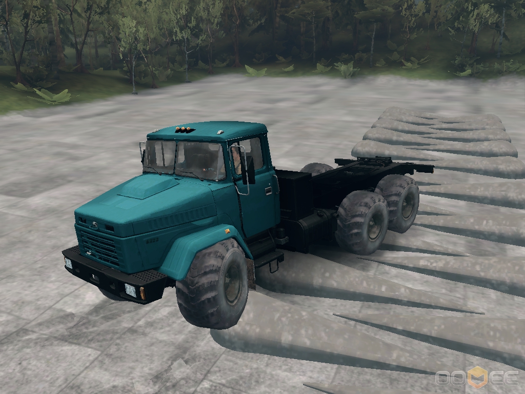 Мод Краз 6322 для Spin Tires 2013 DEV DEMO для Spintires 