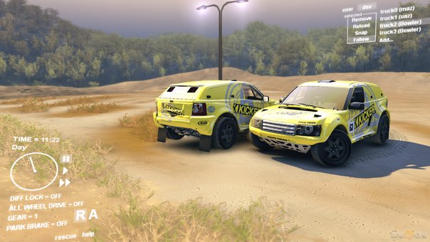 Мод Bowler для Spin Tires 2013 DEV DEMO для Spintires 