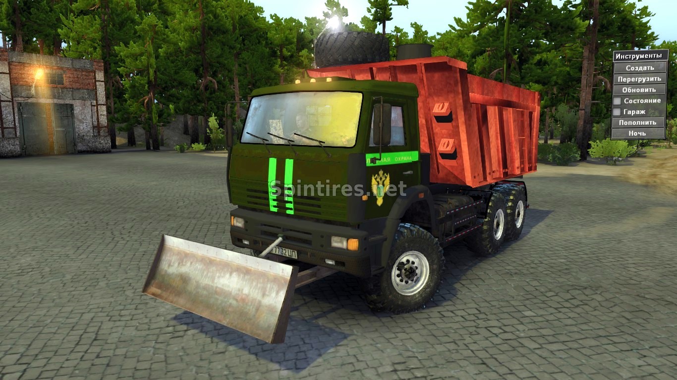КамАЗ-16 Обновление 07.06.17 для Spintires v03.03.16