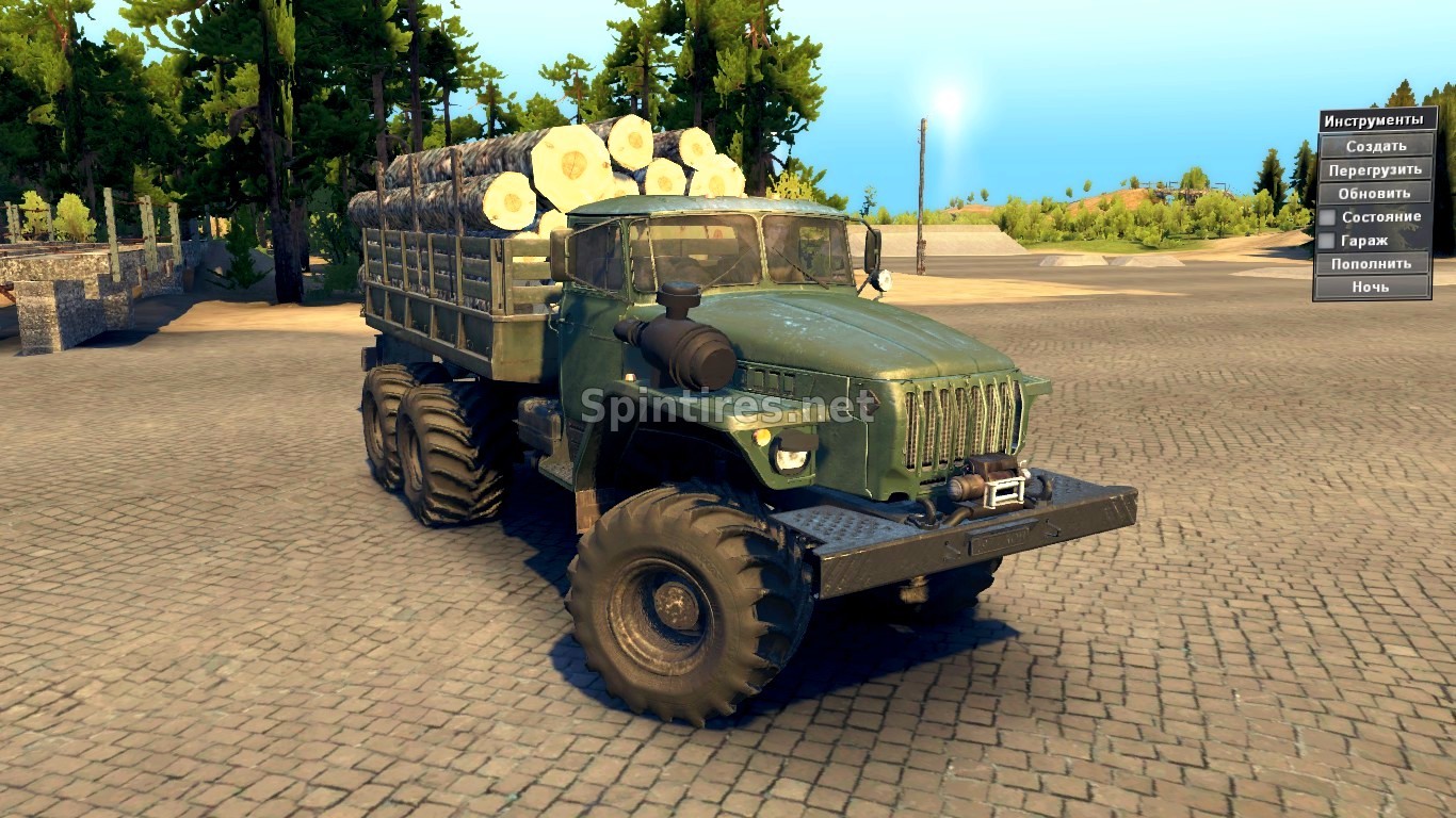 Урал-4320 «Arm» версия 3.2 для Spintires Ando1