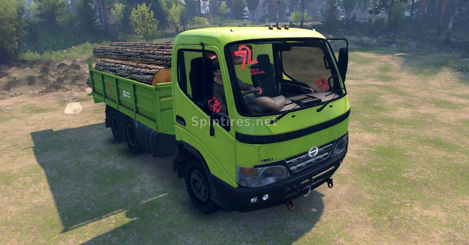 Hino Dutro для Spintires v03.03.16
